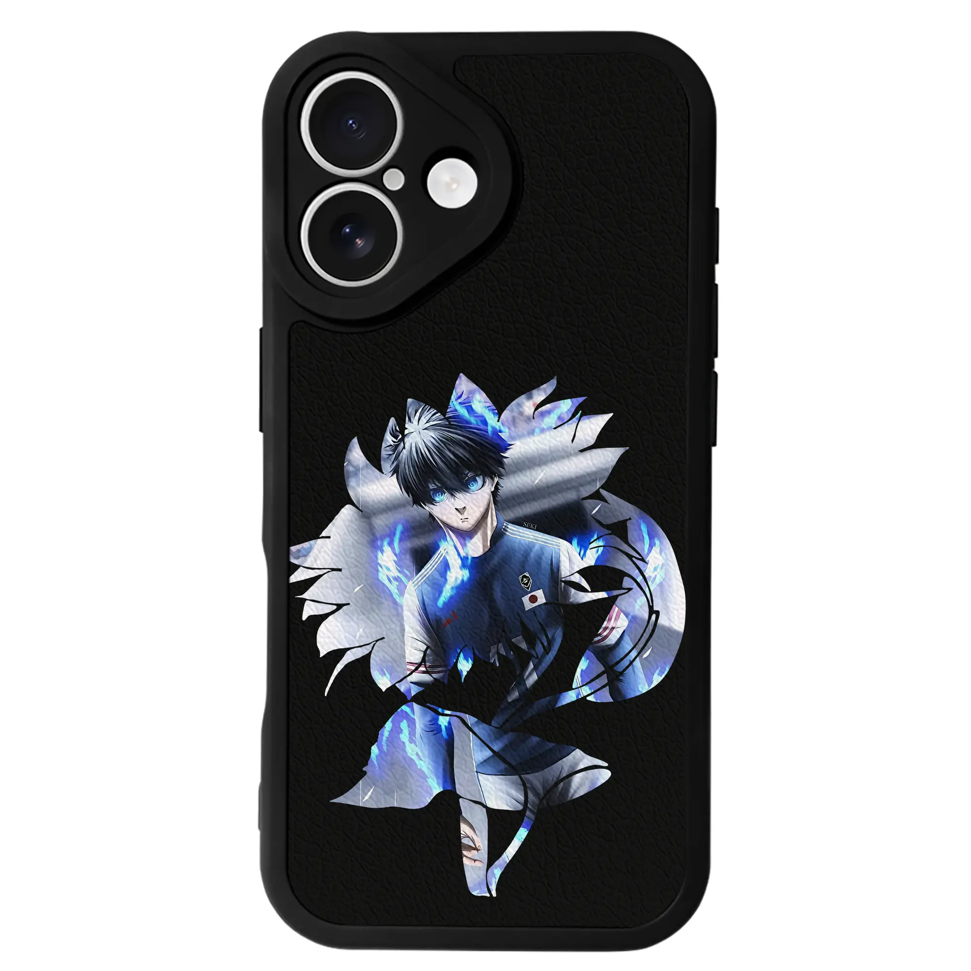 ブルーロック グッズ 潔 世一 - IPhone 16シリーズ対応 ・ シリコンスマホケース ・ レザー調 ・ 高精度フィット ・ 耐衝撃 ・ ワイヤレス充電対応 ・ 精密カット